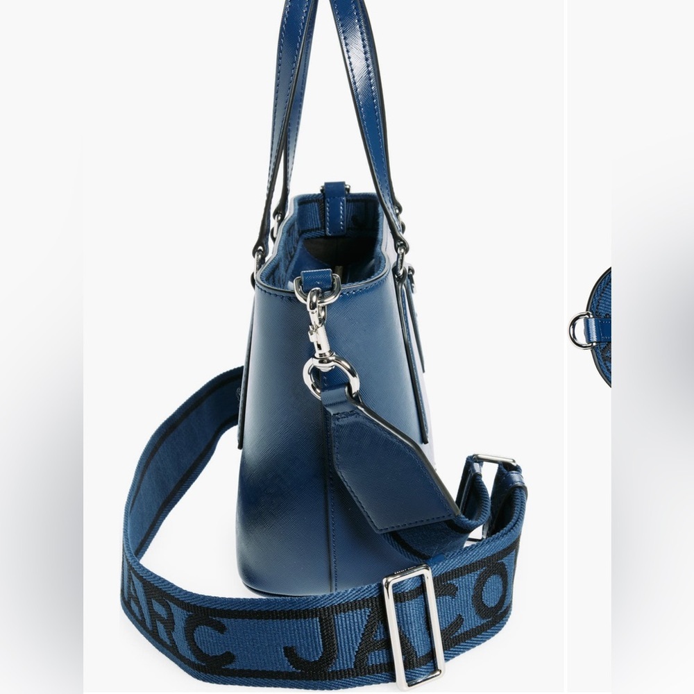 New Marc Jacobs small satchel azure Blue Tote Bag - Picture 11 of 12